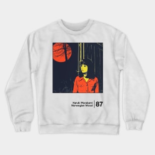 Norwegian Wood - Minimal Style Graphic Artwork Crewneck Sweatshirt